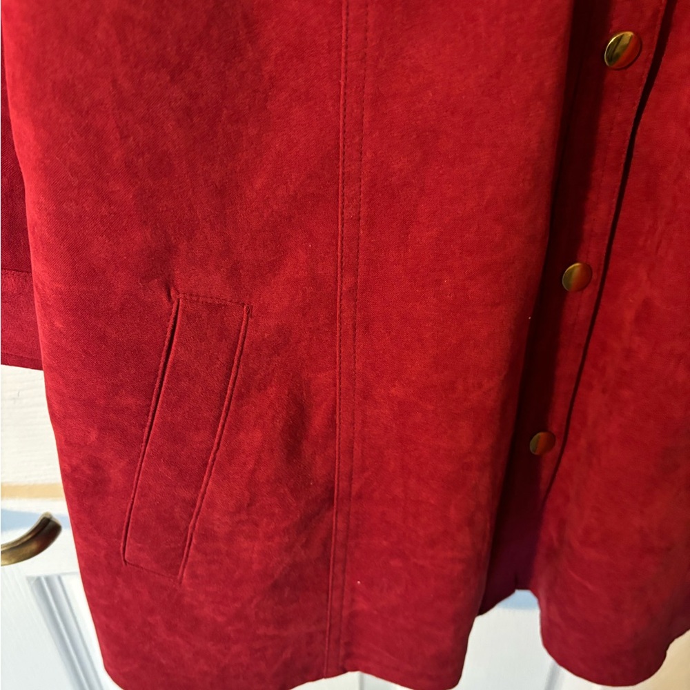 JM Collection Women’s Crimson Shirt NEW - Picture 5 of 5